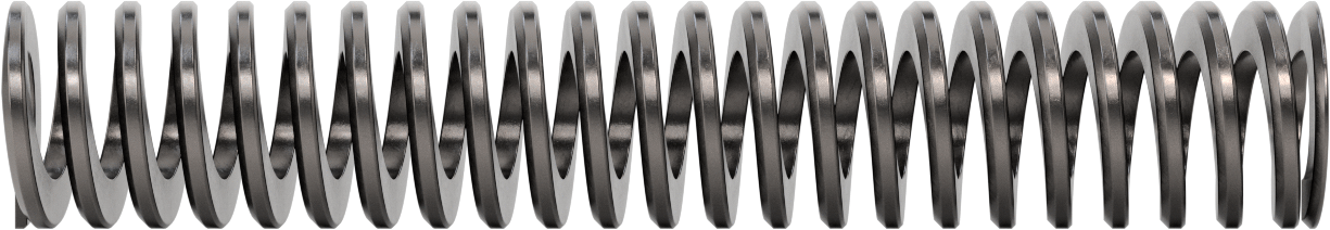 Yaylı Çelik Kalıp Yayı, 1-3/4" delik çapı için, 10" Uzunluk
