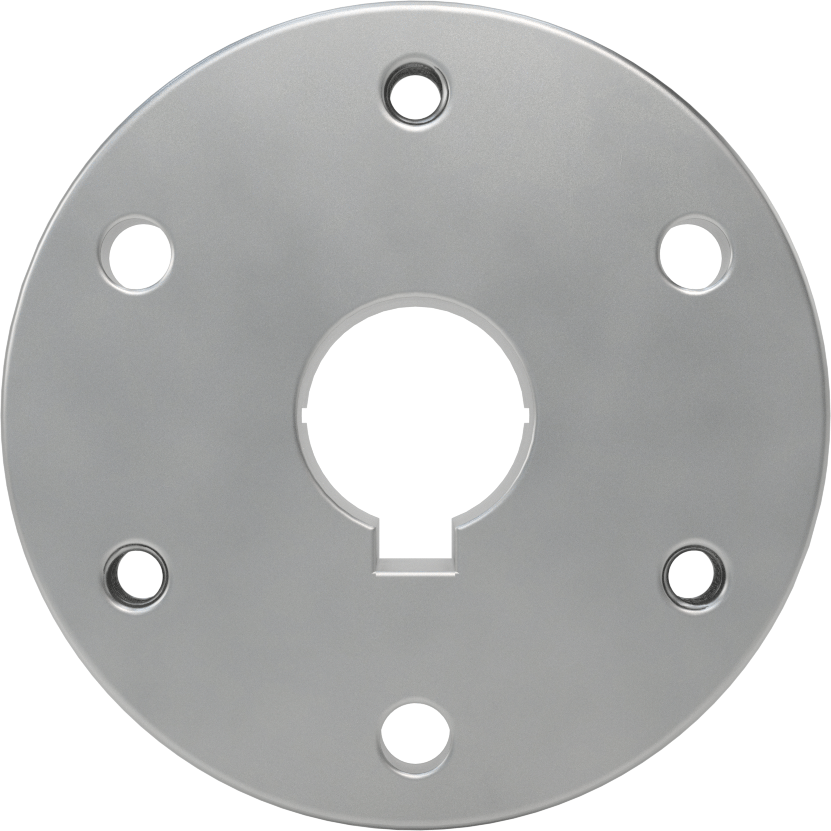 Flanşlı Mil Yaka, 18 mm Çap için, 303 Paslanmaz Çelik