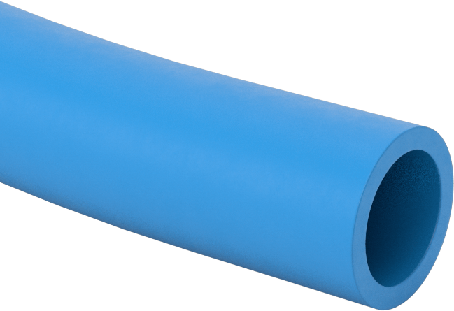 Yüksek Sıcaklık Florosilikon Kauçuk Boru, Yakıt ve Yağlayıcılar için, 3/4" ID, 1" OD