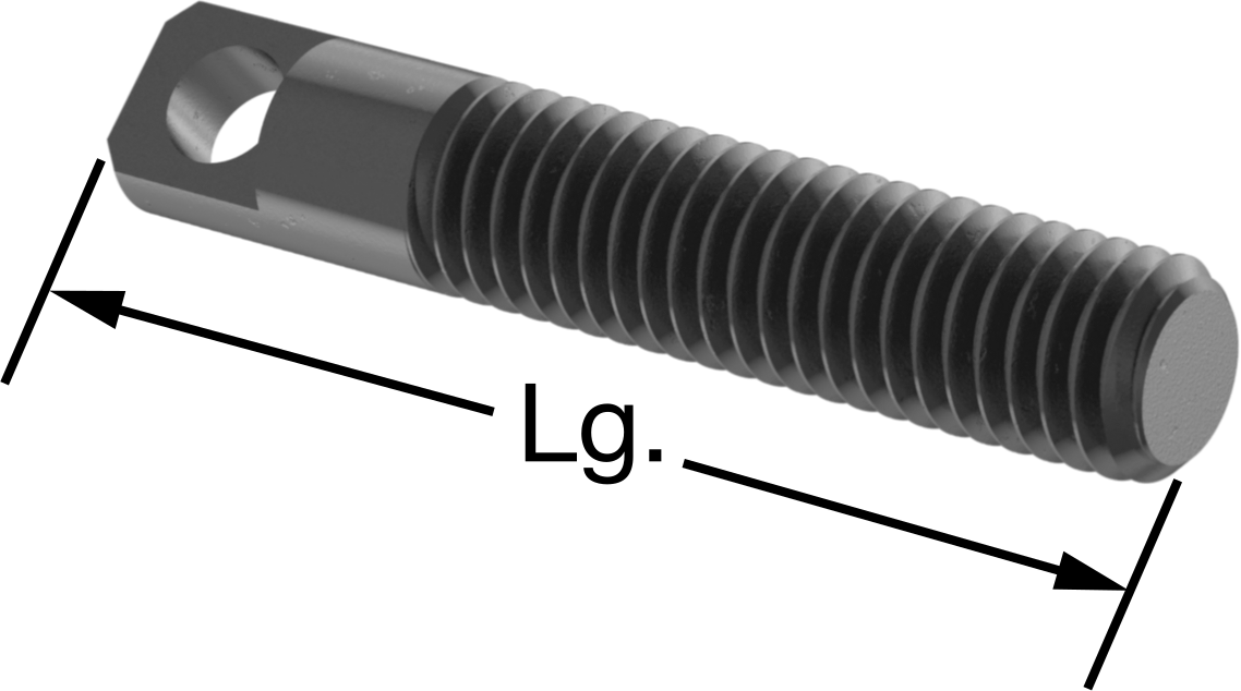 Uzatma Yayı Saplama Ankrajı, M5 x 0,8 mm Diş Boyutu