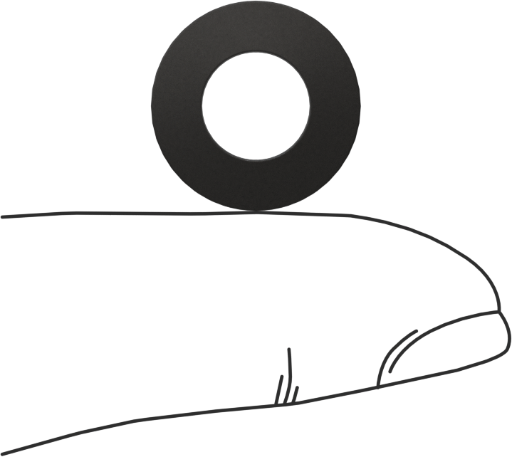 Belleville Disk Yayı, 8 mm Mil Çapı için, 8.200 mm ID, 16 mm OD, 0,6 mm Kalınlık