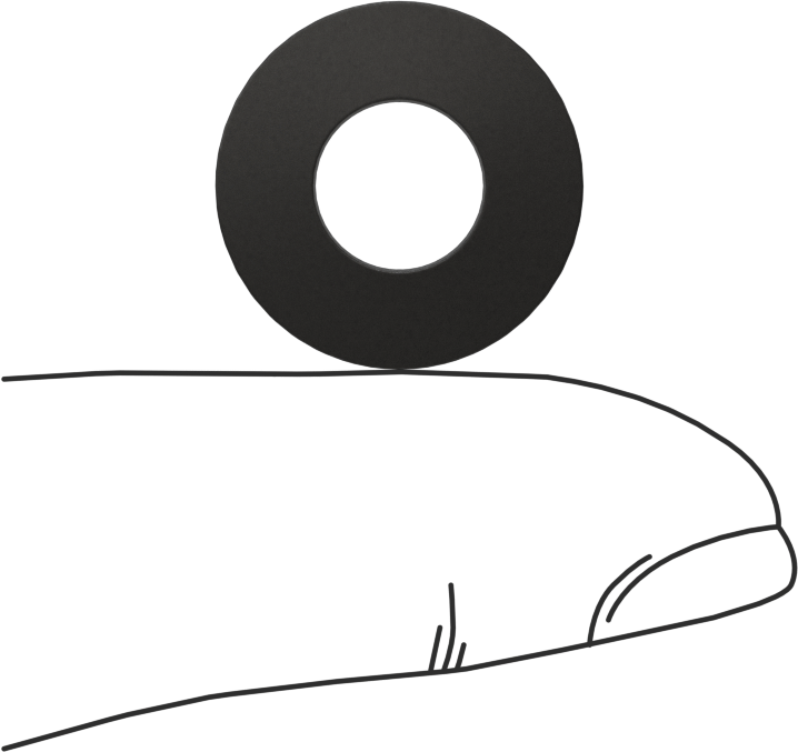 Belleville Disk Yayı, 8 mm Mil Çapı için, 8.200 mm ID, 18 mm OD, 1 mm Kalınlık