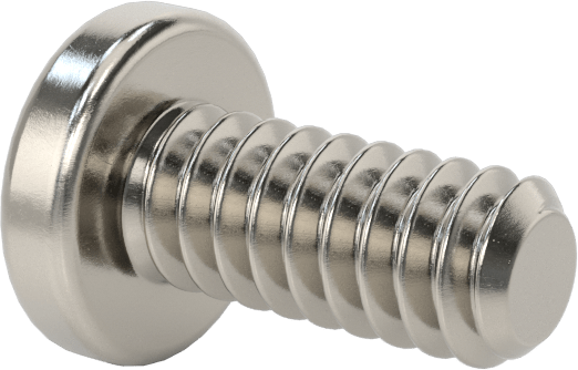 Diş Kilitli Silindir Başlı Phillips Vidaları, 4-40 Diş Boyutu, 1/4" Uzunluk