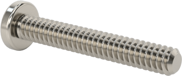 Diş Kilitli Silindir Başlı Phillips Vidaları, 4-40 Diş Boyutu, 3/4" Uzunluk