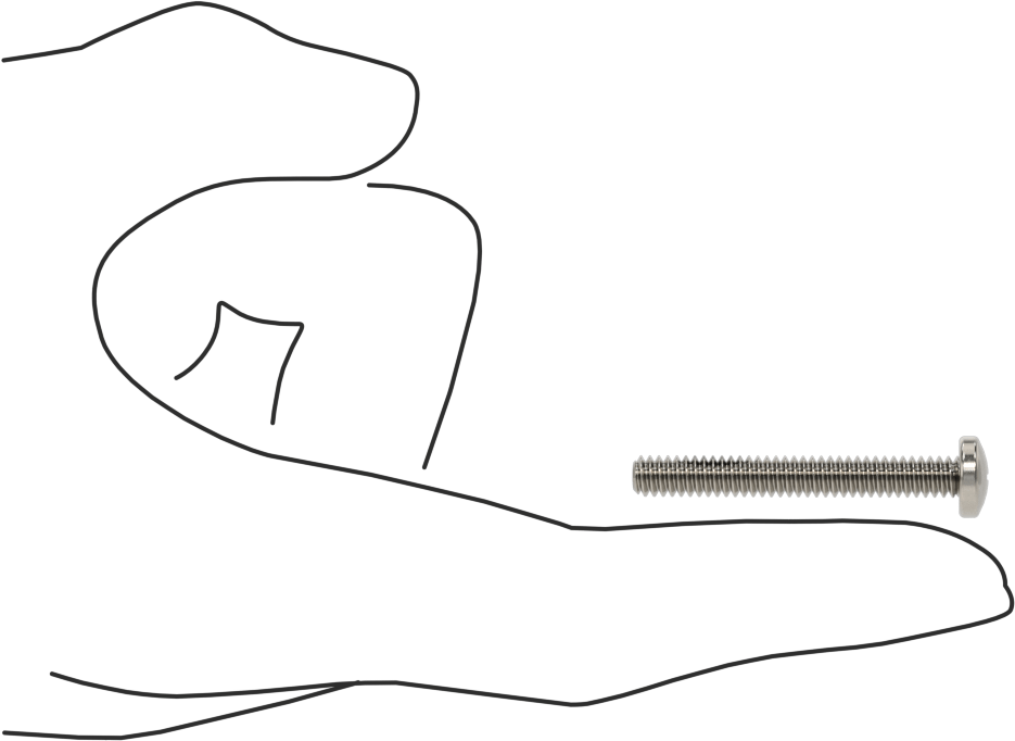 Diş Kilitli Silindir Başlı Phillips Vidaları, 10-24 Diş Boyutu, 1-1/2" Uzunluk