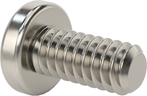Diş Kilitli Silindir Başlı Phillips Vidaları, 0-80 Diş Boyutu, 1/8" Uzunluk