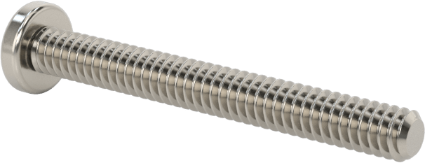 Diş Kilitli Silindir Başlı Phillips Vidaları, 2-56 Diş Boyutu, 3/4" Uzunluk
