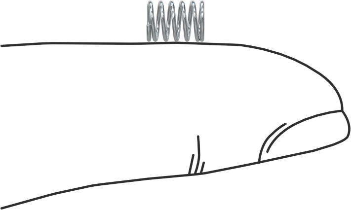 Sıkıştırma Yayı, 0,25" Uzunluk, 0.18" OD, 0.144" ID