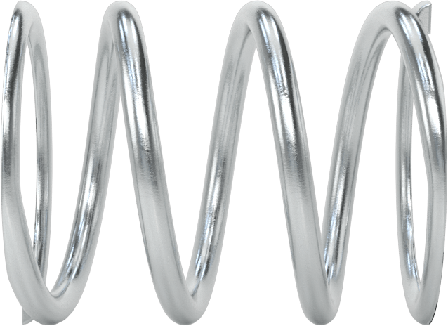 Sıkıştırma Yayı, 0,375 inç Uzunluk, 0.300" OD, 0.244" ID