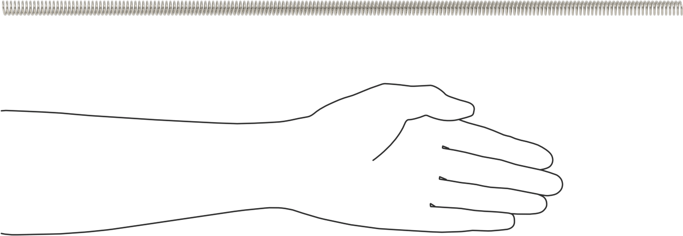 Korozyona Dayanıklı Sıkıştırma Yayı Stoku, 20" Uzunluk, 0.438" OD, 0.33" ID