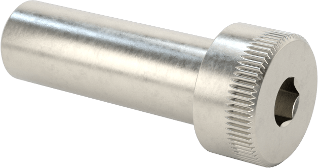 18-8 Paslanmaz Çelik İçten Dişli Omuz, 1/4" Omuz Çapı, 3/4" Omuz Uzunluğu, 4-40 Diş