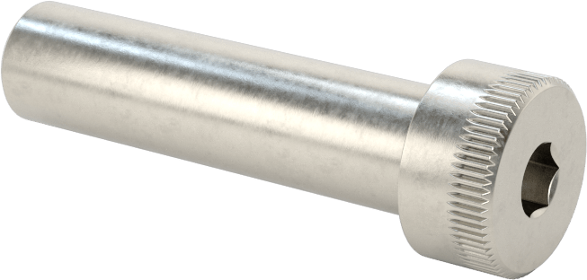 18-8 Paslanmaz Çelik İçten Dişli Omuz, 1/4" Omuz Çapı, 1" Omuz Uzunluğu, 4-40 Diş