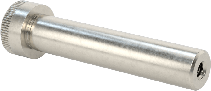 18-8 Paslanmaz Çelik İçten Dişli Omuz, 1/4" Omuz Çapı, 1-1/4" Omuz Uzunluğu, 4-40 Diş