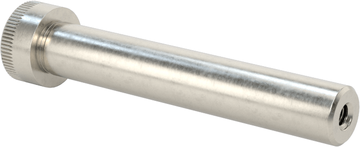 18-8 Paslanmaz Çelik İçten Dişli Omuz, 1/4" Omuz Çapı, 1-1/2" Omuz Uzunluğu, 4-40 Diş