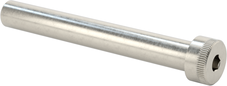 18-8 Paslanmaz Çelik İçten Dişli Omuz, 1/4" Omuz Çapı, 2" Omuz Uzunluğu, 4-40 Diş