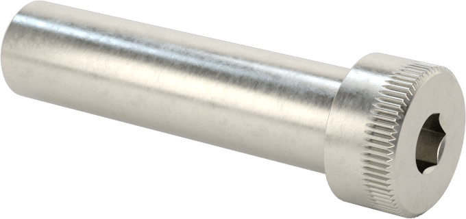 18-8 Paslanmaz Çelik İçten Dişli Omuz, 5/16" Omuz Çapı, 1-1/4" Omuz Uzunluğu, 6-32 Diş