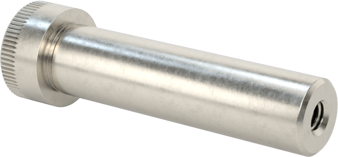 18-8 Paslanmaz Çelik İçten Dişli Omuz, 5/16" Omuz Çapı, 1-1/4" Omuz Uzunluğu, 6-32 Diş