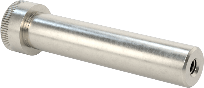 18-8 Paslanmaz Çelik İçten Dişli Omuz, 5/16" Omuz Çapı, 1-1/2" Omuz Uzunluğu, 6-32 Diş