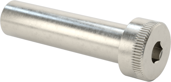 18-8 Paslanmaz Çelik İçten Dişli Omuz, 3/8" Omuz Çapı, 1-1/2" Omuz Uzunluğu, 8-32 Diş
