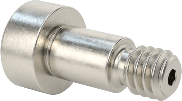Altıgen Uçlu 18-8 Paslanmaz Çelik Omuzlu Vida, 3/16" Omuz Çapı, 1/4" Omuz Uzunluğu, 8-32 Diş
