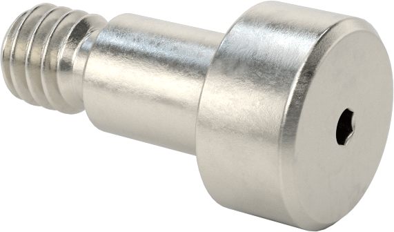 Altıgen Uçlu 18-8 Paslanmaz Çelik Omuzlu Vida, 3/16" Omuz Çapı, 1/4" Omuz Uzunluğu, 8-32 Diş