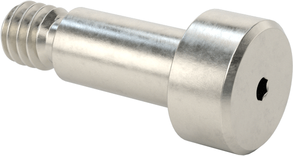 Altıgen Uçlu 18-8 Paslanmaz Çelik Omuzlu Vida, 3/16" Omuz Çapı, 3/8" Omuz Uzunluğu, 8-32 Diş