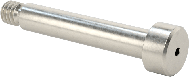 Altıgen Uçlu 18-8 Paslanmaz Çelik Omuzlu Vida, 3/16" Omuz Çapı, 1" Omuz Uzunluğu, 8-32 Diş