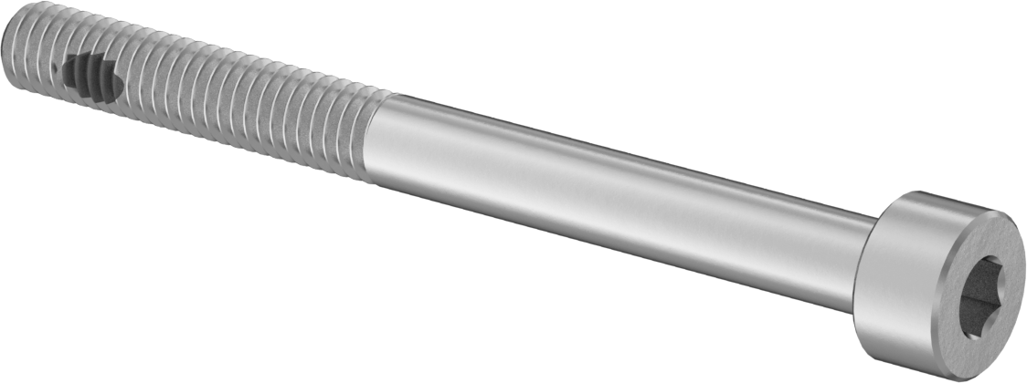 18-8 Paslanmaz Çelik Titreşime Dayanıklı Sızdırmaz Soket Başlı Vida, Buna-N O-Ring ile, M4 x 0,7 mm Diş Boyutu, 45 mm Uzunluk