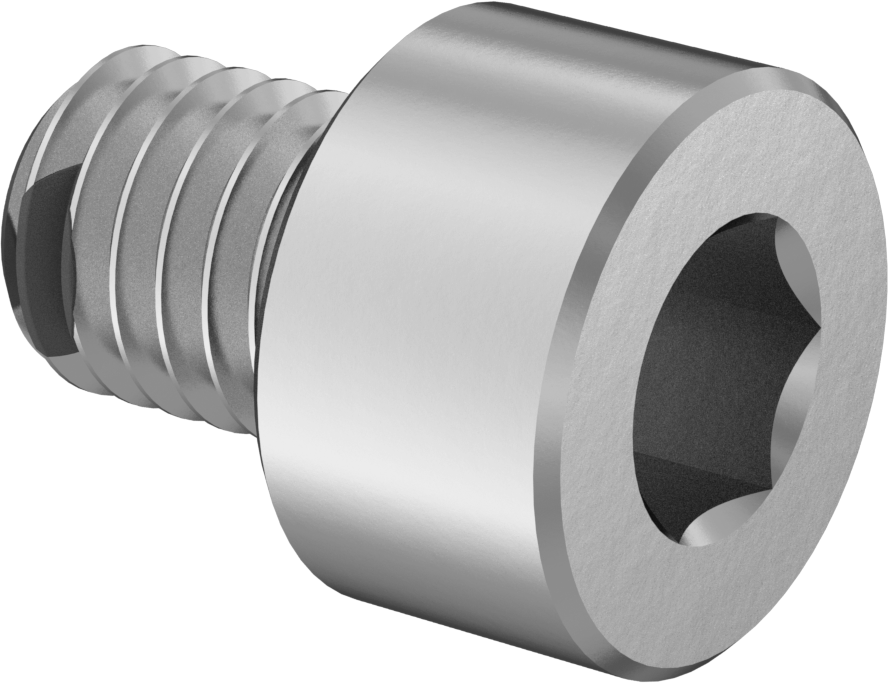 18-8 Paslanmaz Çelik Titreşime Dayanıklı Sızdırmaz Soket Başlı Vida, Buna-N Kauçuk O-Ring ile, M5 x 0,8 mm Diş Boyutu, 6 mm Uzunluk
