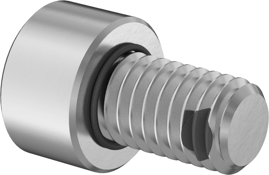 18-8 Paslanmaz Çelik Titreşime Dayanıklı Sızdırmaz Soket Başlı Vida, Buna-N Kauçuk O-Ring ile, M5 x 0,8 mm Diş Boyutu, 8 mm Uzunluk