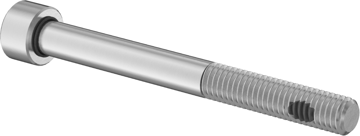 18-8 Paslanmaz Çelik Titreşime Dayanıklı Sızdırmaz Soket Başlı Vida, Buna-N O-Ring ile, M5 x 0,8 mm Diş Boyutu, 50 mm Uzunluk