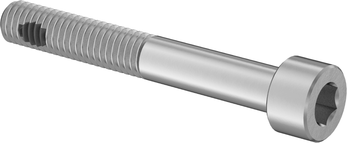 18-8 Paslanmaz Çelik Titreşime Dayanıklı Sızdırmaz Soket Başlı Vida, Buna-N Kauçuk O-Ring ile, M6 x 1 mm Diş Boyutu, 45 mm Uzunluk