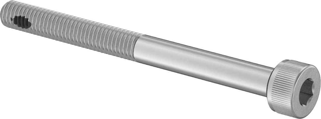 18-8 Paslanmaz Çelik Titreşime Dayanıklı Sızdırmaz Soket Başlı Vida, Silikon O-Ringli, M3 x 0,5 mm Diş Boyutu, 35 mm Uzunluk
