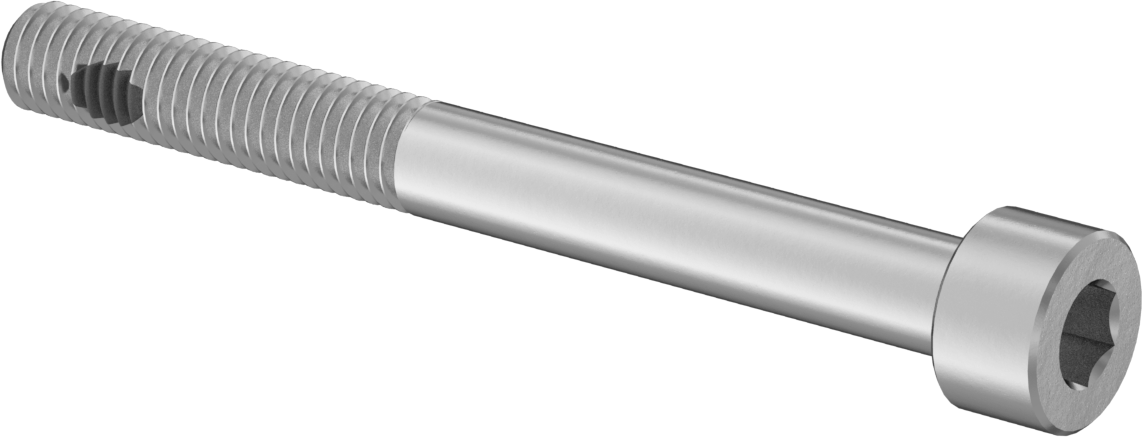 18-8 Paslanmaz Çelik Titreşime Dayanıklı Sızdırmaz Soket Başlı Vida, Silikon O-Ringli, M5 x 0,8 mm Diş Boyutu, 50 mm Uzunluk