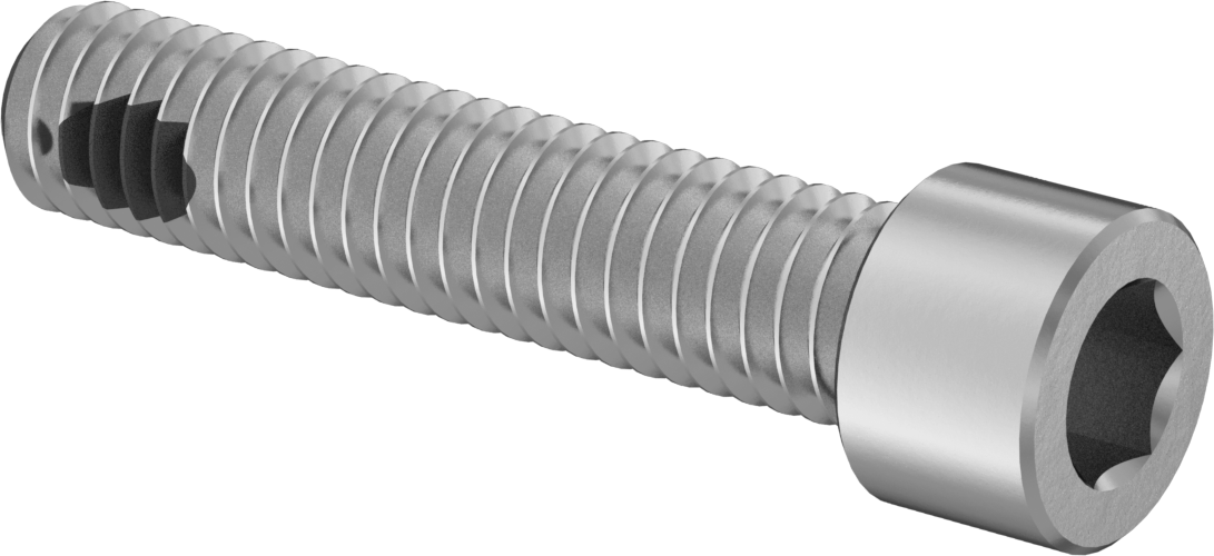 18-8 Paslanmaz Çelik Titreşime Dayanıklı Sızdırmaz Soket Başlı Vida, Buna-N Kauçuk O-Ring ile, 5/16"-18 Diş Boyutu, 1-1/2" Uzunluk