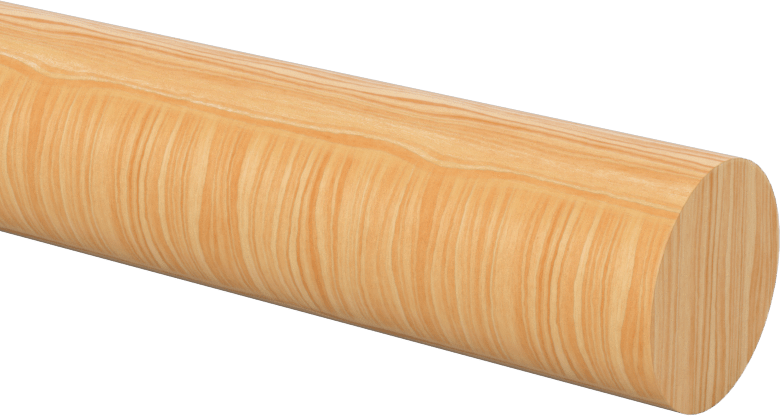 Meşe Çubuk, 48 inç Uzunluk, 5/8" Çap