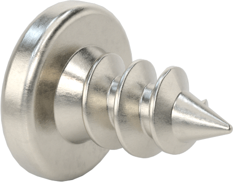 Sac Metal için Phillips Yuvarlak Başlı Vidalar, Yüksek Mukavemetli 410 Paslanmaz Çelik, Numara 6 Boyut, 1/4" Uzunluk