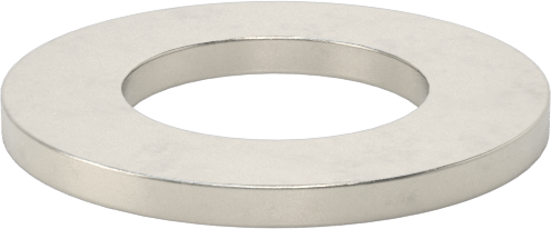 18-8 Paslanmaz Çelik Geniş Kenarlı Ara Parça, 0,075“ Kalınlık x 9/16” İç Çap x 1" Dış Çap