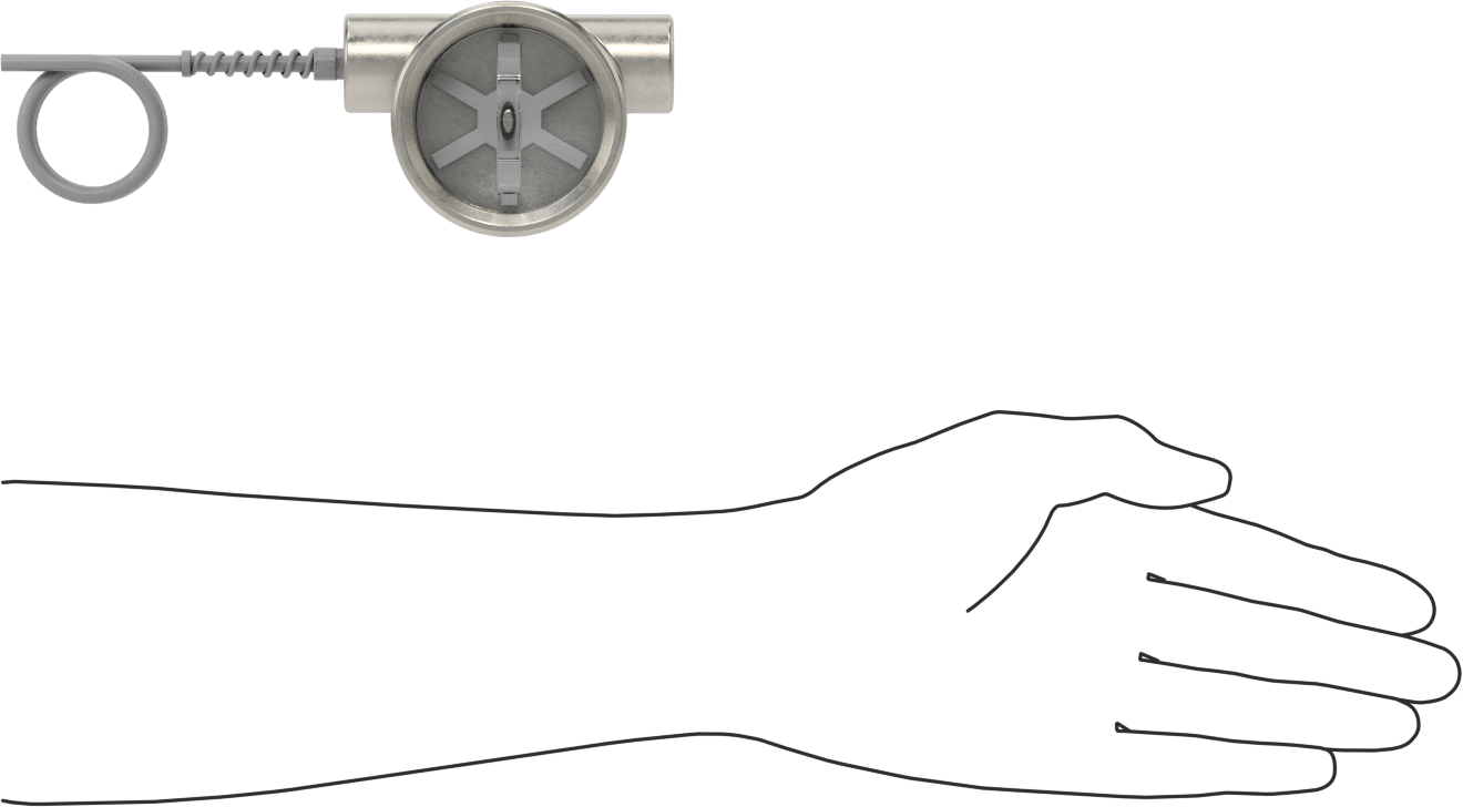 Gözetimli Akış Transmitteri, 0-5V DC Analog Çıkış, Paslanmaz Çelik, 1/2 NPT Dişi, 0.5-5 gpm