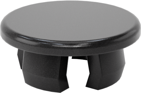 Naylon Plastik Geçmeli Panel Tapaları, 1/2" İç Çap için