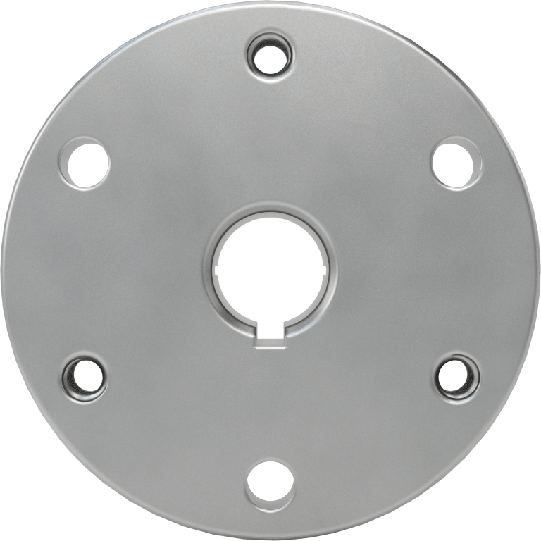Flanşlı Mil Yaka, 3/8" Çap için, 303 Paslanmaz Çelik