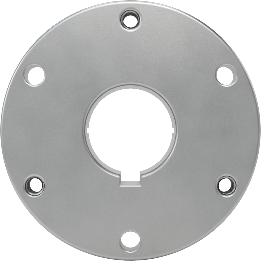 Flanşlı Mil Yaka, 1-1/8" Çap için, 303 Paslanmaz Çelik
