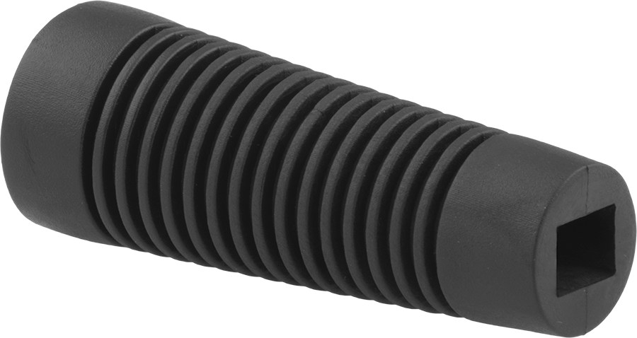 Dikdörtgen Tutamaklar, Yivli, 3/8“ x 1/2” Dış Çap için