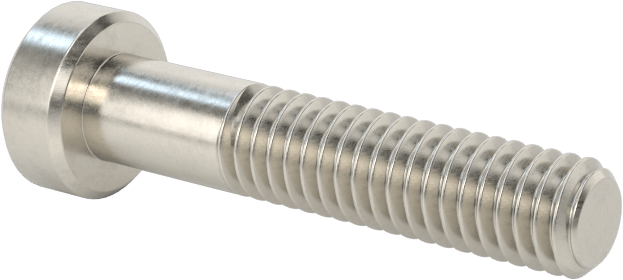 18-8 Paslanmaz Çelik Düşük Profilli Soket Başlı Vida, Pilot Girintili Altıgen, M4 x 0,7 mm Diş, 20 mm Uzunluk