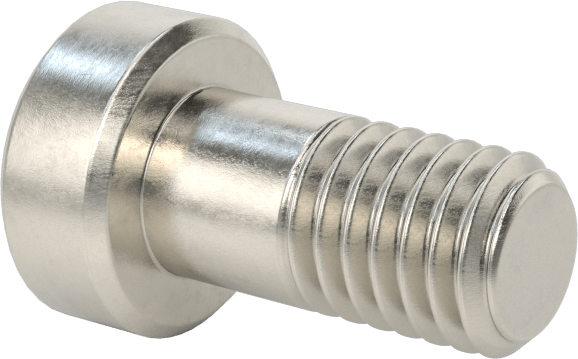 18-8 Paslanmaz Çelik Düşük Profilli Soket Başlı Vida, Pilot Girintili Altıgen, M5 x 0,8 mm Diş, 10 mm Uzunluk
