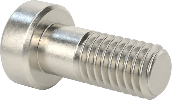 18-8 Paslanmaz Çelik Düşük Profilli Soket Başlı Vida, Pilot Girintili Altıgen, M5 x 0,8 mm Diş, 12 mm Uzunluk