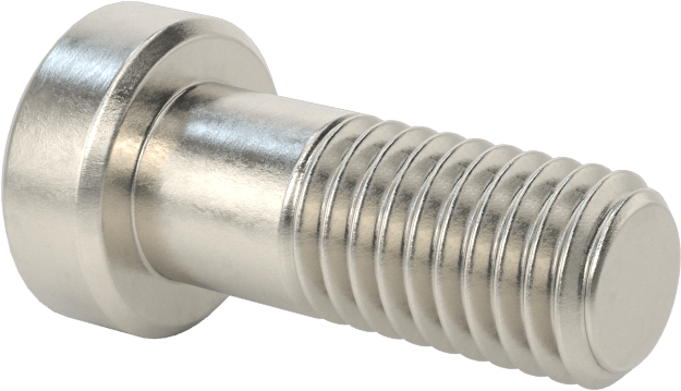 18-8 Paslanmaz Çelik Düşük Profilli Soket Başlı Vida, Pilot Girintili Altıgen, M8 x 1,25 mm Diş, 13 mm Uzunluk