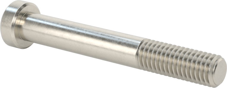 18-8 Paslanmaz Çelik Düşük Profilli Soket Başlı Vida, Pilot Girintili Altıgen, M8 x 1,25 mm Diş, 60 mm Uzunluk