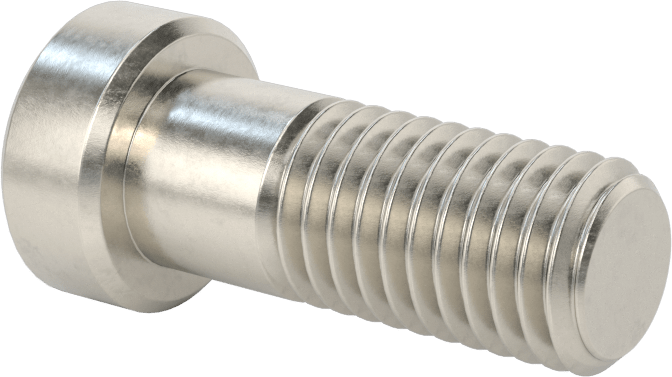 18-8 Paslanmaz Çelik Düşük Profilli Soket Başlı Vida, Pilot Girintili Altıgen, M12 x 1,75 mm Diş, 23,5 mm Uzunluk