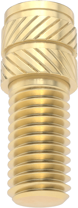 Plastik için Dişli Isıyla Sabitlenir Erkek Ek Parça, M10 x 1,50 mm Diş Boyutu